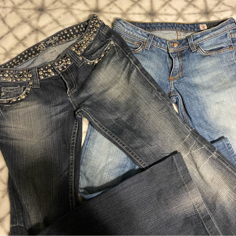 Miss me and People’s Liberation jeans size 26- y2k